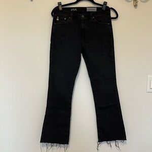 AG The Jodi Crop Size 28 Grey/Black